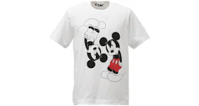 Comme des Garcons x Disney Mickey T-Shirt White