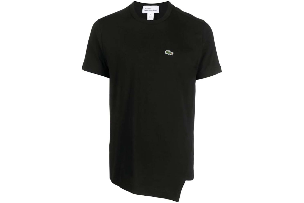 Pre-owned Comme Des Garçons Comme Des Garcons X Lacoste Small Logo T-shirt Black