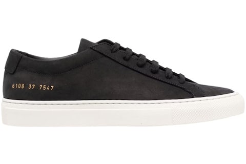 Common Project Original Achilles Low Noir Nubuck (femme) Style