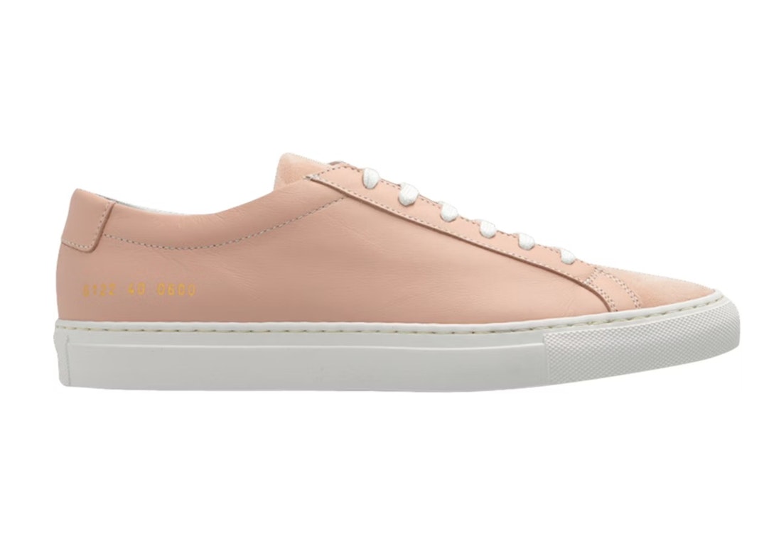 Pre-owned Common Projects Common Project Original Achilles Low Light Pink (women's) In Light Pink/white