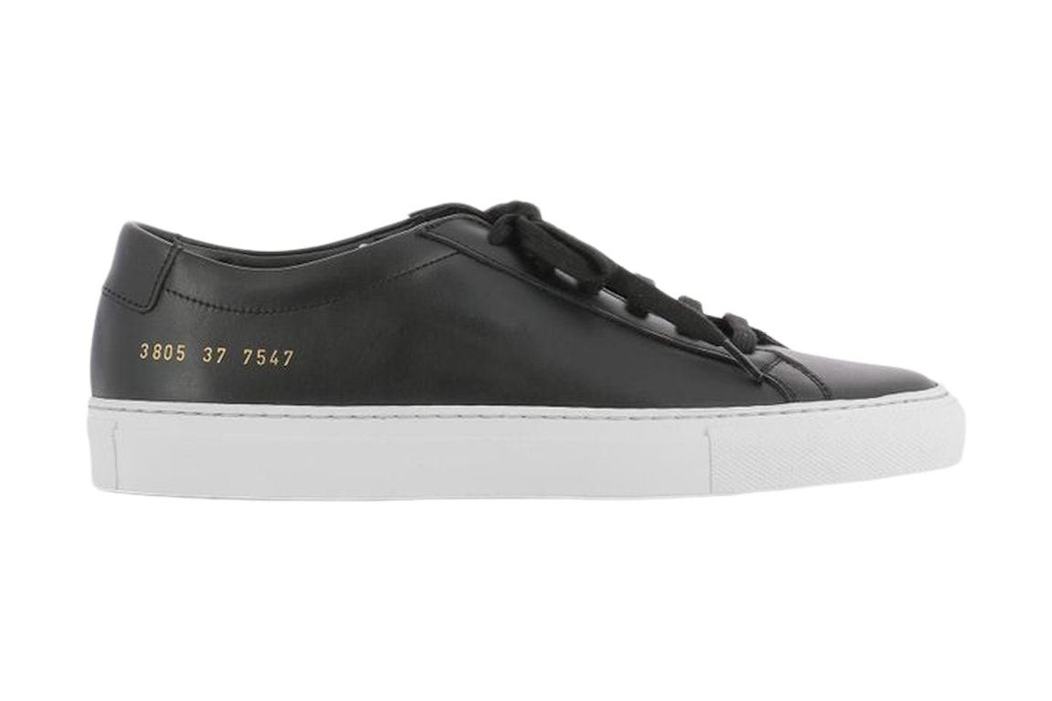 Pre-owned Common Projects Achilles Black White (women's) In Black/white