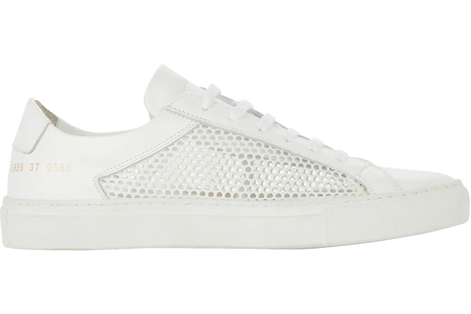 Common Projects Achilles Mesh-Trimmed White (Women's)