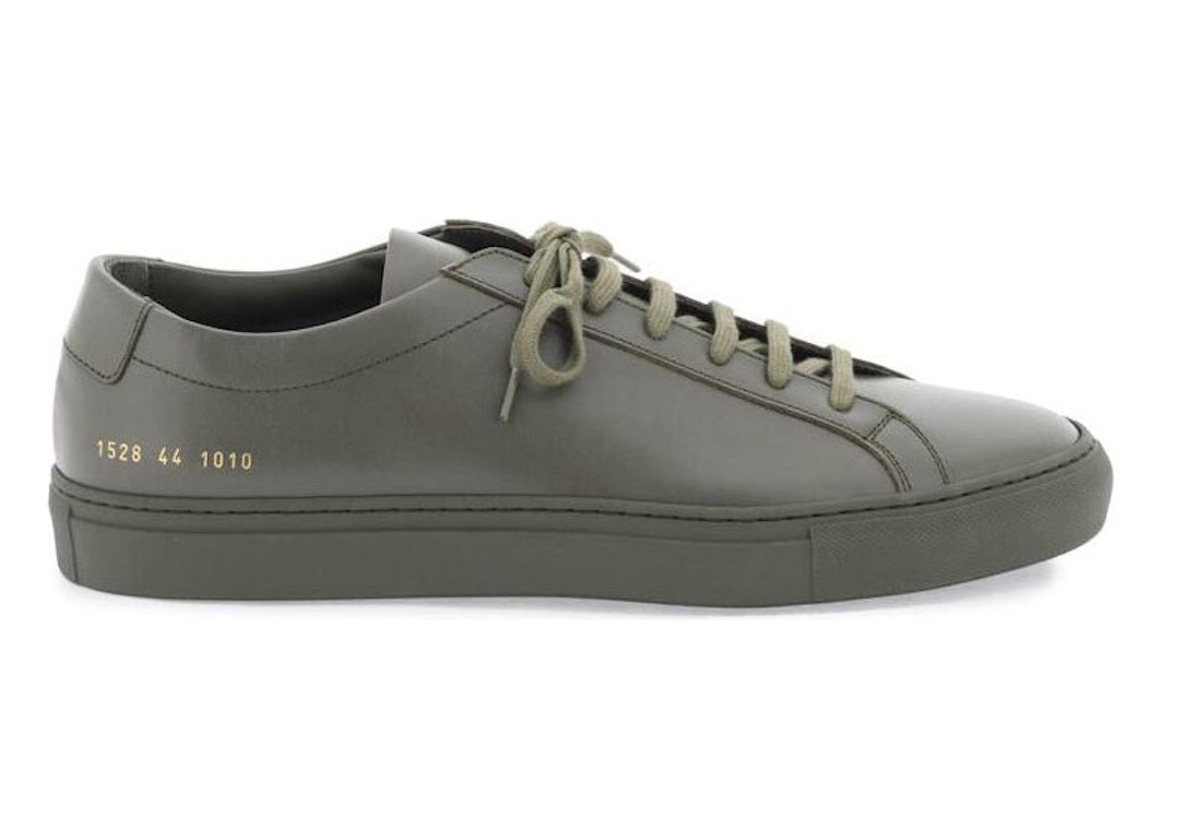 Pre-owned Common Projects Achilles Olive