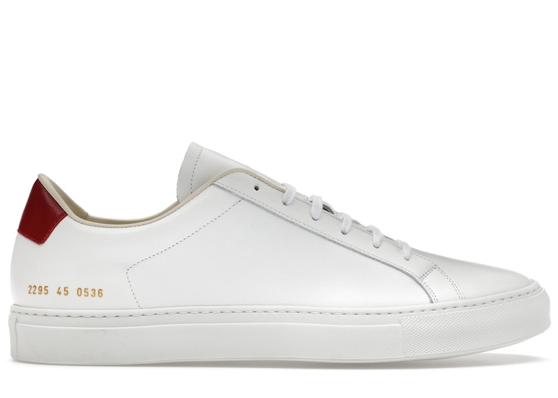 Common Projects Achilles Retro White Red