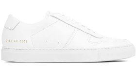 Common Projects BBall Low Leather White