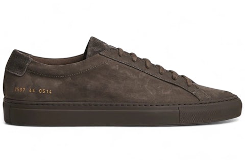 Carbón de nobuck Achilles original de Common Projects Hombre