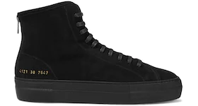 Common Projects Tournament Suede High Black (Women's)