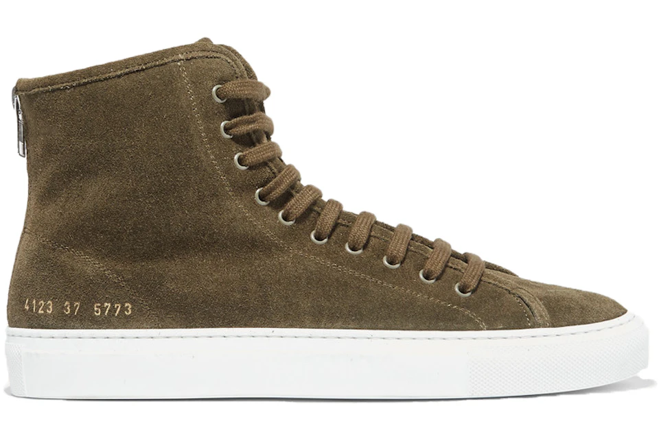 Common Projects Tournament Suede High Olive (W)