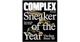 Complex Presents Sneaker of the Year: The Best Since '85 Hardcover Book Black/White/Gold