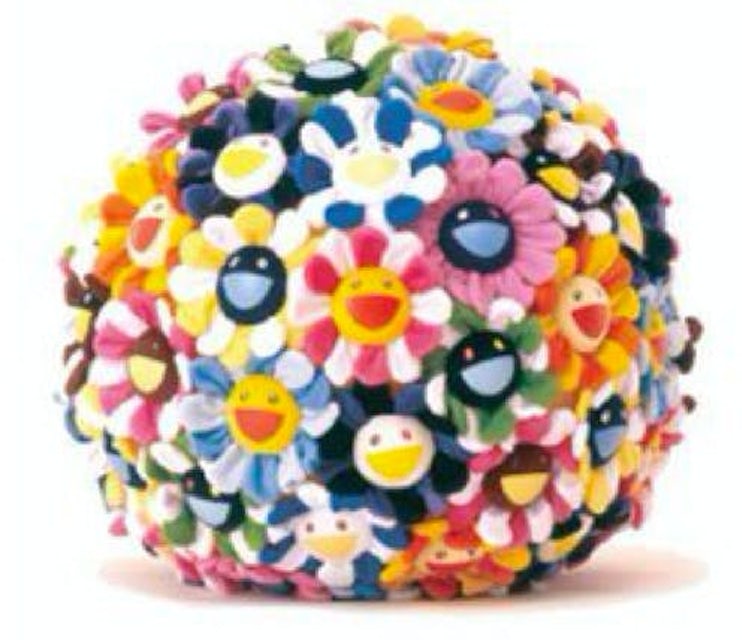 Takashi Murakami Plush Flower Ball Large 60cm
