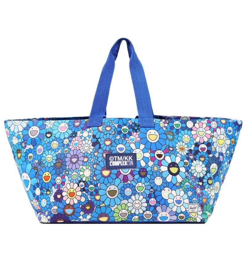 Takashi Murakami Flower Tote Bag Blue US