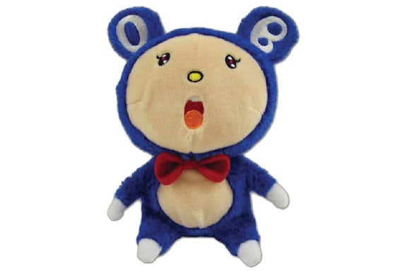 Takashi Murakami sentado Sr. Dob Peluche