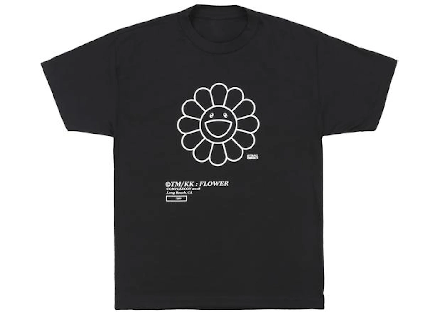 Takashi Murakami Flower Tee Black - FW18 - FR