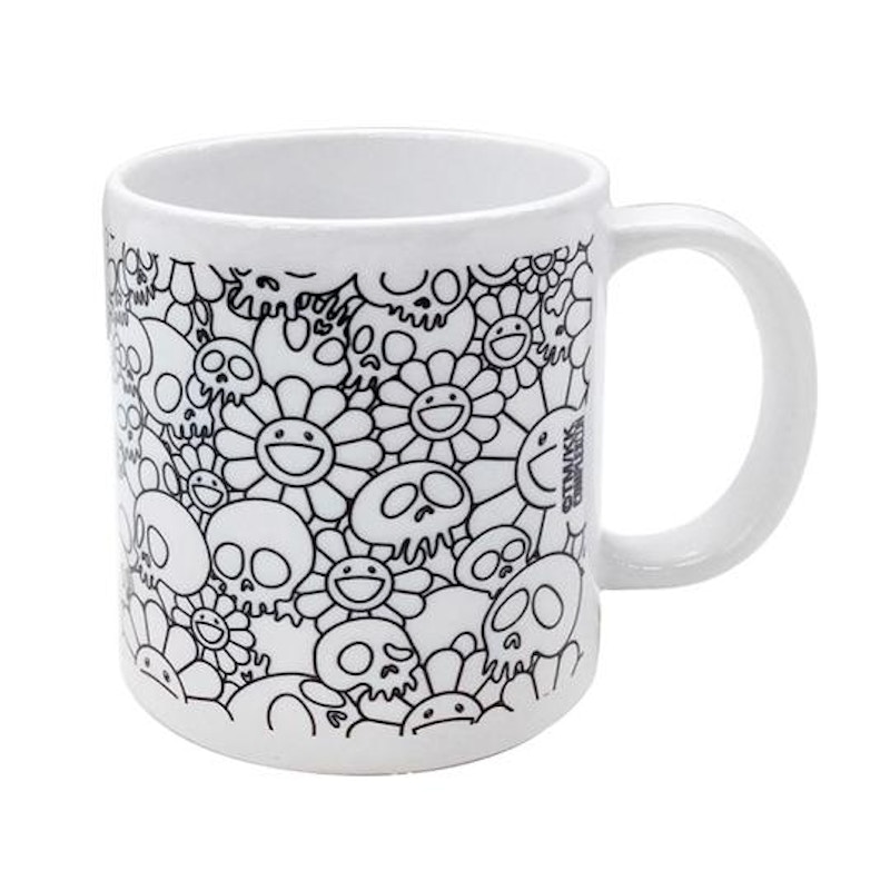 Takashi Murakami Skull & Flower Mug White - FW18 - US