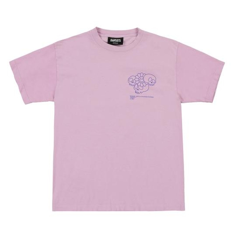 Takashi Murakami Skull & Flower Tee Pink