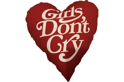 Girls Don't Cry x Girls Don't Cry Pillow Red/White - SS19 - US Girls Don't Cry x Girls Don't Cry Pillow Red/White - SS19 - US