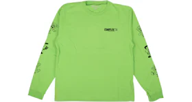 Complexcon x Verdy Long Sleeve Logo T-Shirt Green