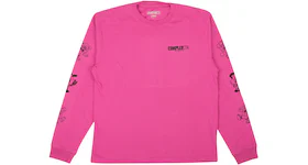 Complexcon x Verdy Pink Long Sleeve T-Shirt Pink