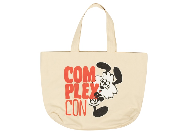 Complexcon x Verdy Vick Tote Bag Natural/Red - SS23 - JP