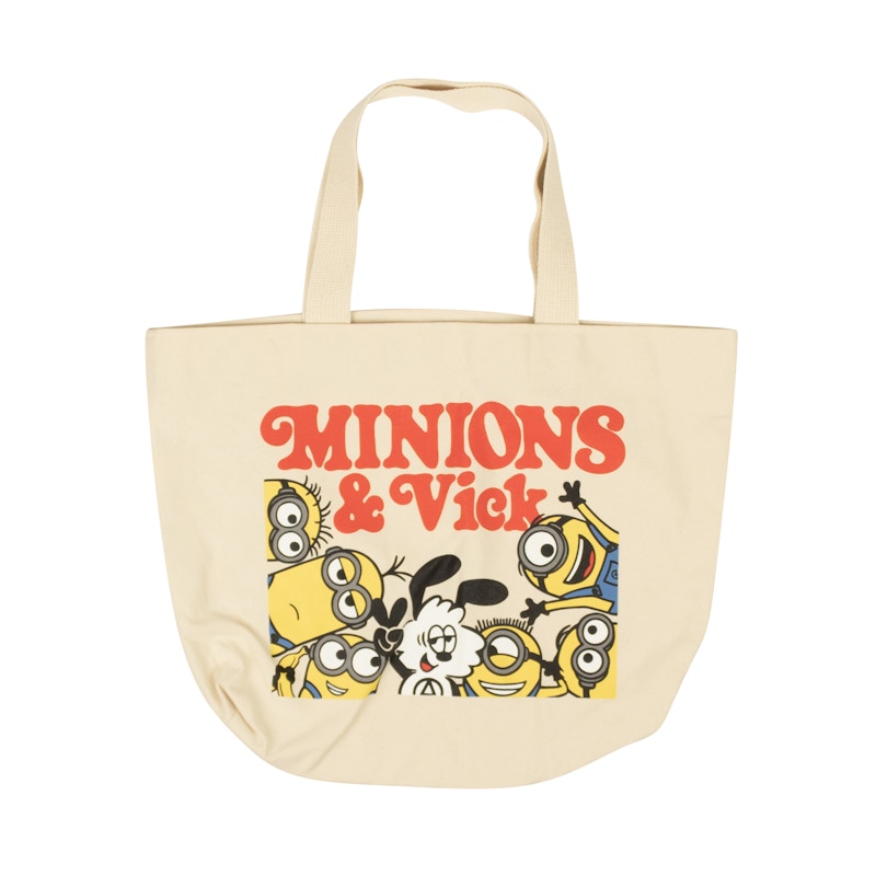 Complexcon x Verdy Vick and MINIONS Tote Off White/Red - SS23 - CN