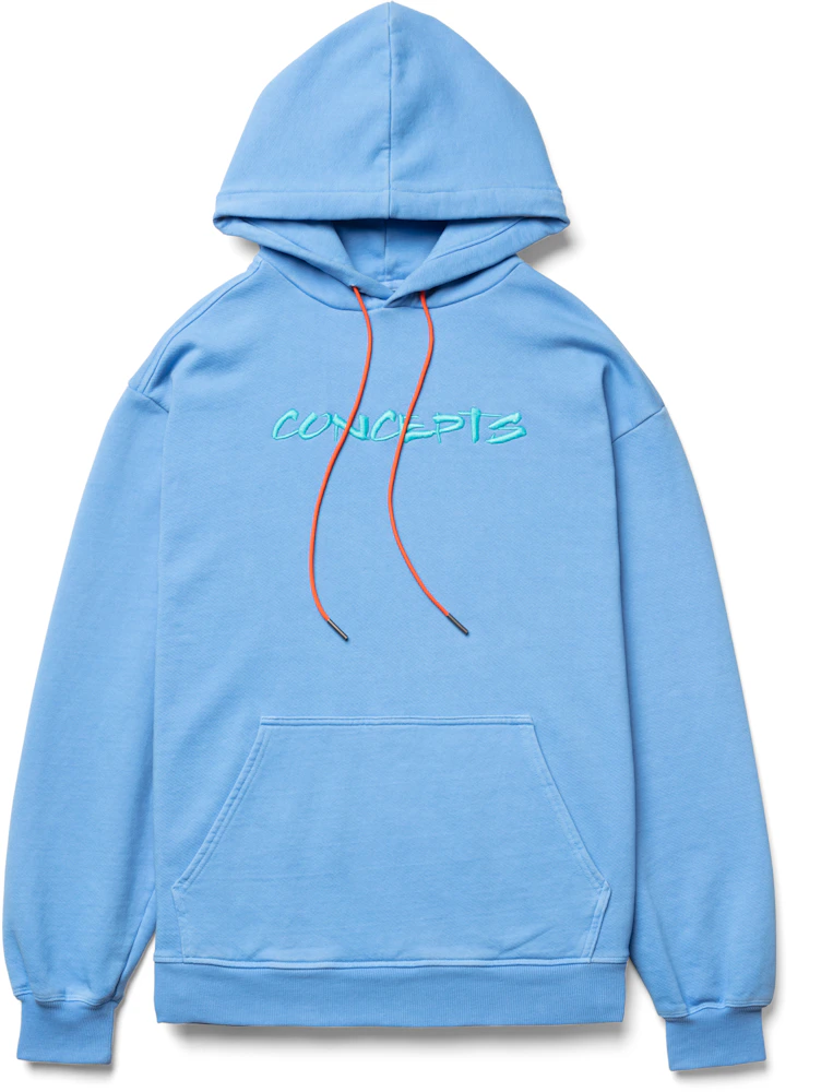 Concepts Brushed Logo Hoodie Nile Men's - SS21 - US