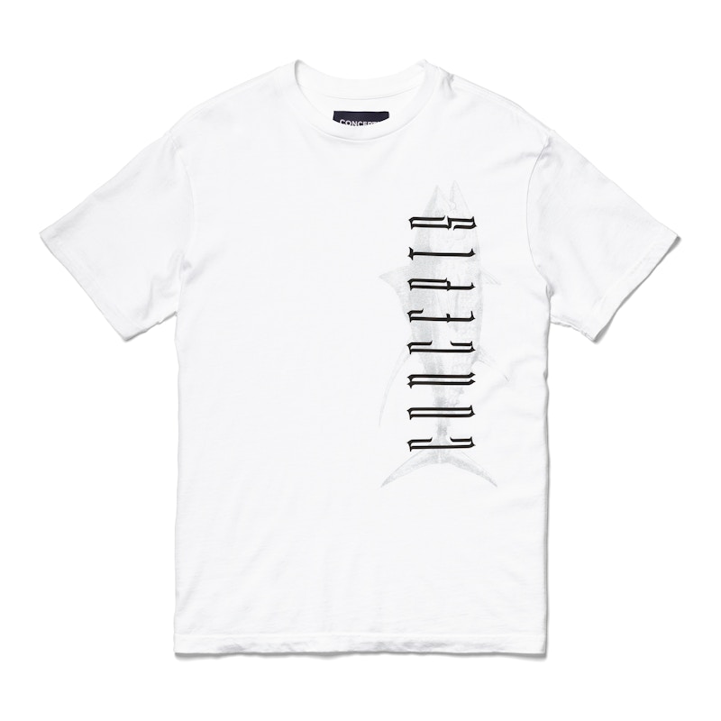 Concepts Gothic Fish Tee White