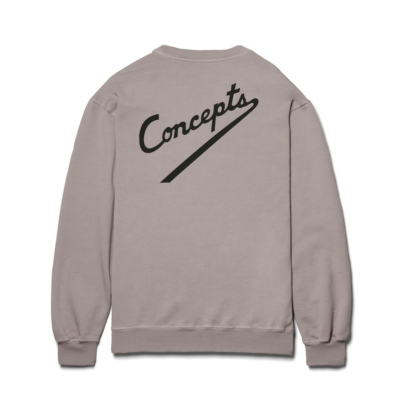 Concepts Le Guide Crewneck Cool Grey - Thumbnail 2