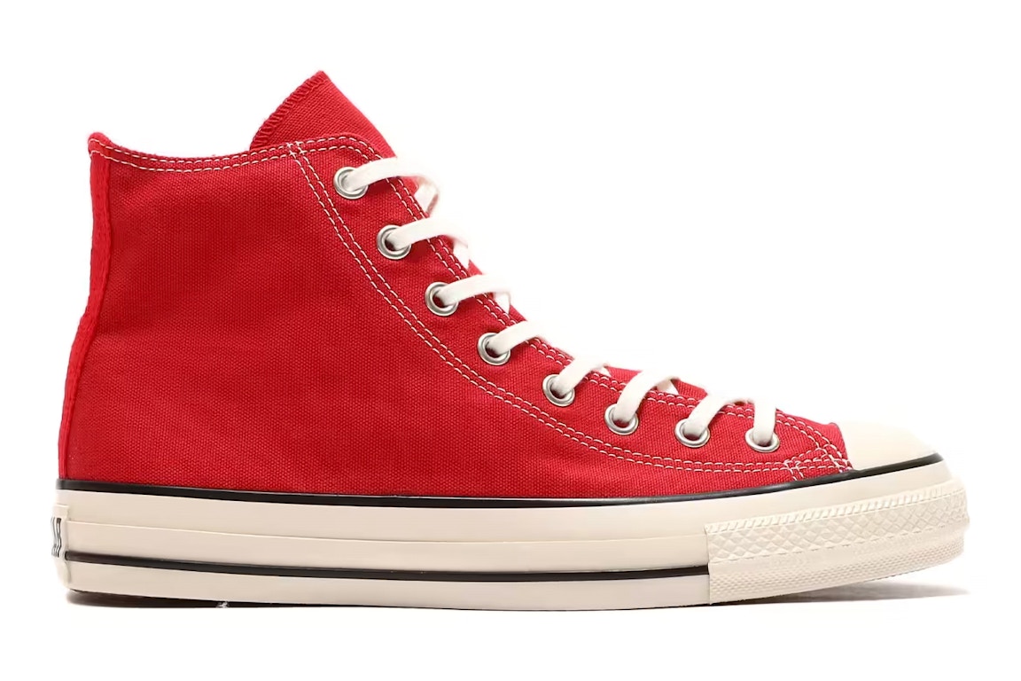 Click to view more detailed imagery on our partner's website Pre-owned Converse All Star Us Hi Classic Red In Classic Red/white/black