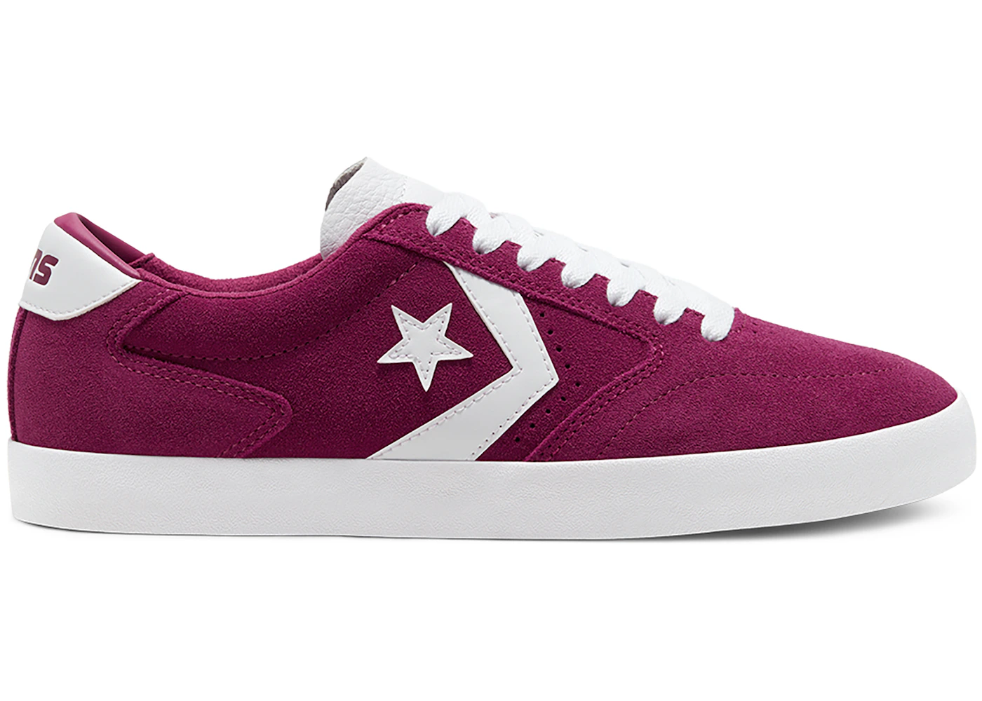 Converse Checkpoint Pro Classic Suede Rose Maroon Homme Style