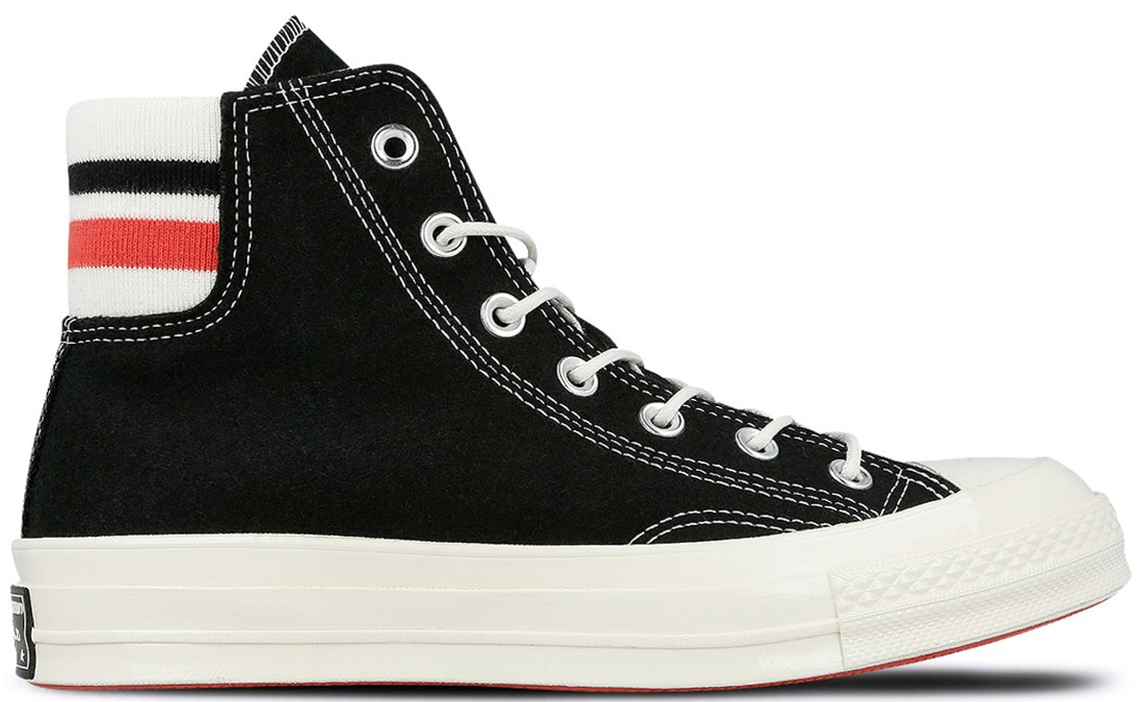 Off white converse on sale black