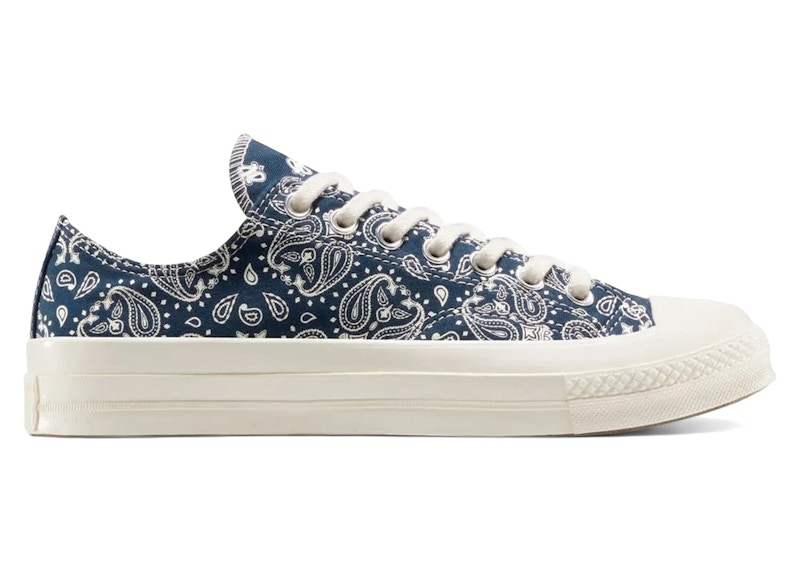 Converse Chuck 70 Low Navy White Paisley (Women's)