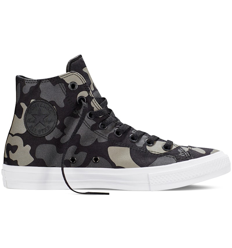 Converse Chuck Taylor All Star 2 Hi Reflective Camo Black Men s 151157C US