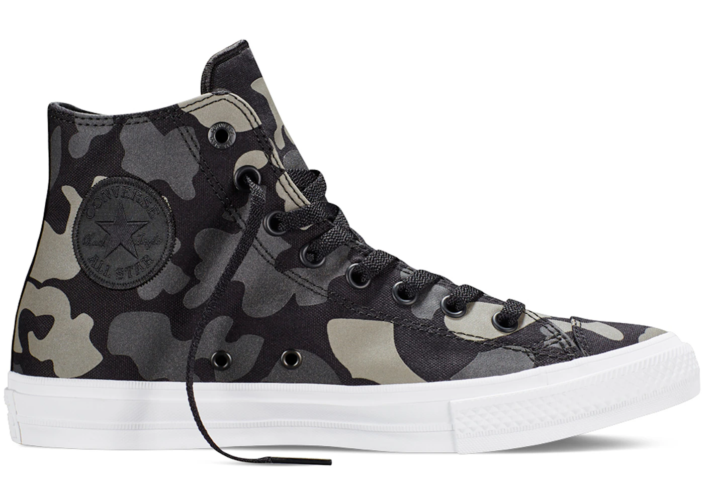 Converse Chuck Taylor All Star 2 Hi Reflective Camo Black Men s 151157C US