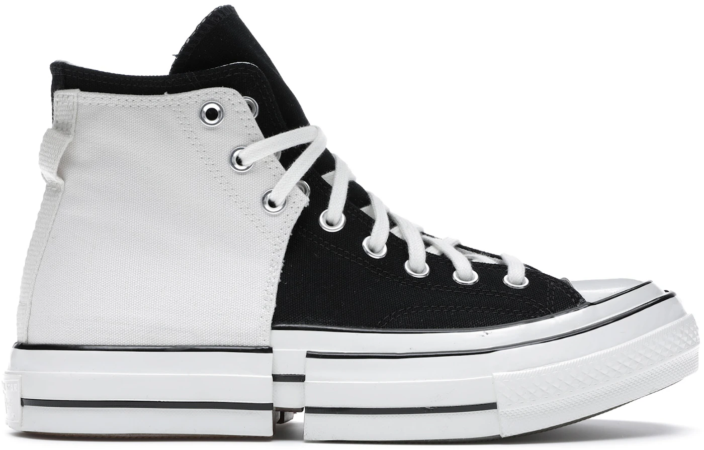 Aftensmad Ti Han Converse Chuck Taylor All-Star 70 Hi Feng Chen Wang 2-in-1 Ivory Black  Men's - 169839C - US