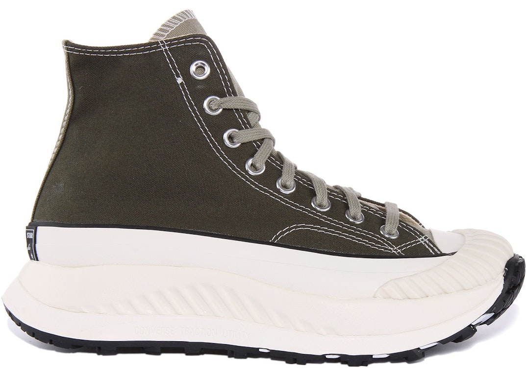 Pre-owned Converse Chuck Taylor All Star 70 At-cx Hi Utility Green In Utility Green/utility Green/egret
