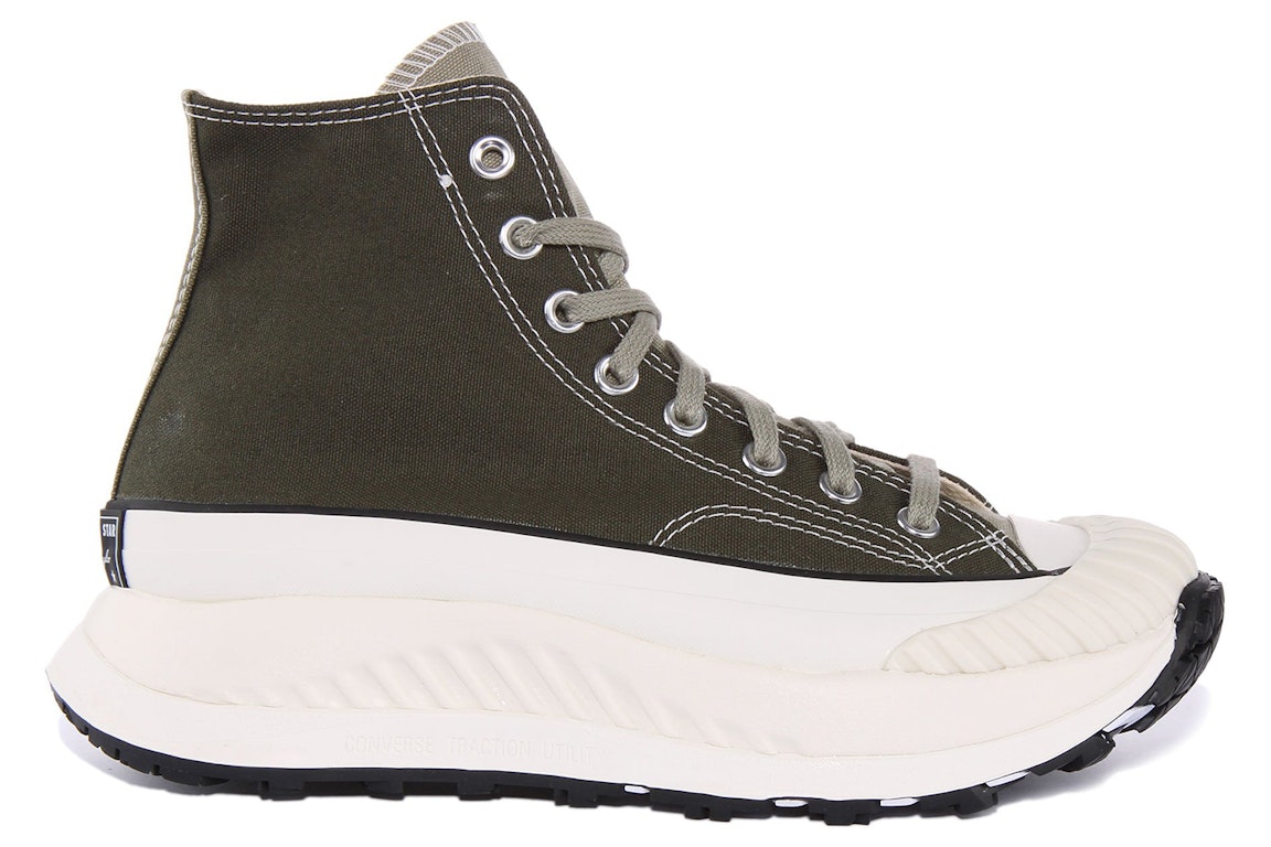 Pre-owned Converse Chuck Taylor All Star 70 At-cx Hi Utility Green In Utility Green/utility Green/egret