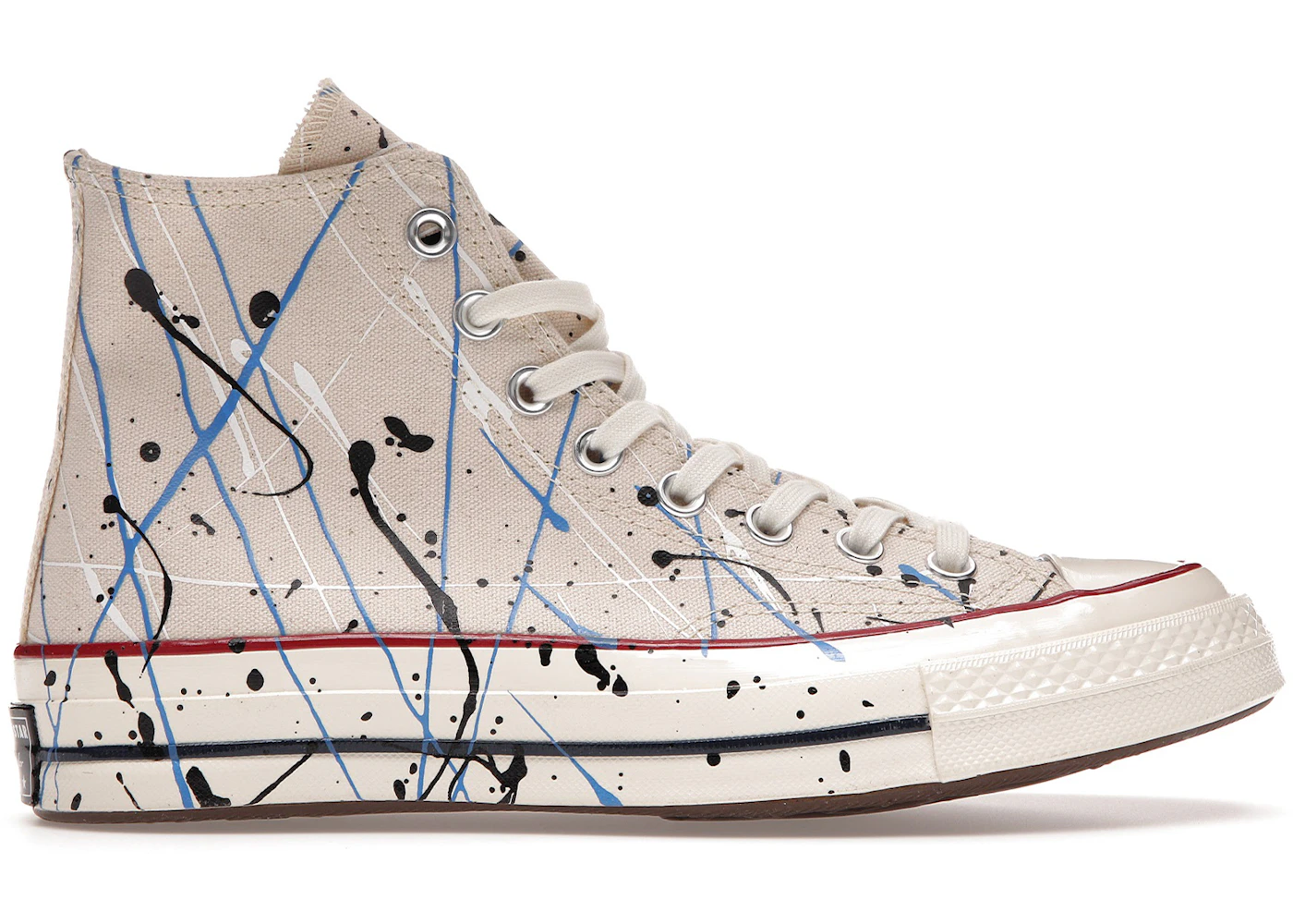Converse Chuck Taylor All Star 70 Hi Archive Paint Splatter Egret