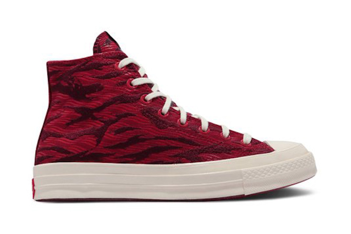 Click to view more detailed imagery on our partner's website Pre-owned Converse Chuck Taylor All-star 70 Hi Cny Year Of The Tiger Deep Bordeaux In Deep Bodeaux/egret