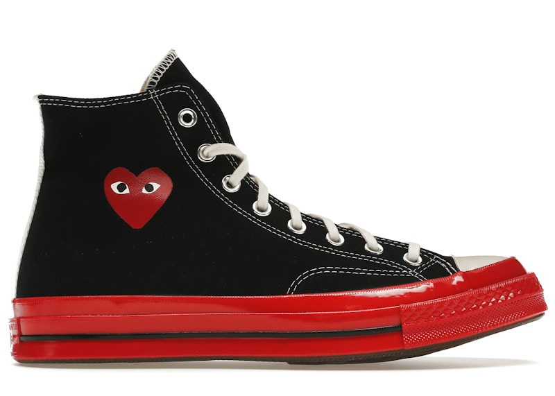 Converse Chuck Taylor All Star 70 Hi Comme des Garcons PLAY Black