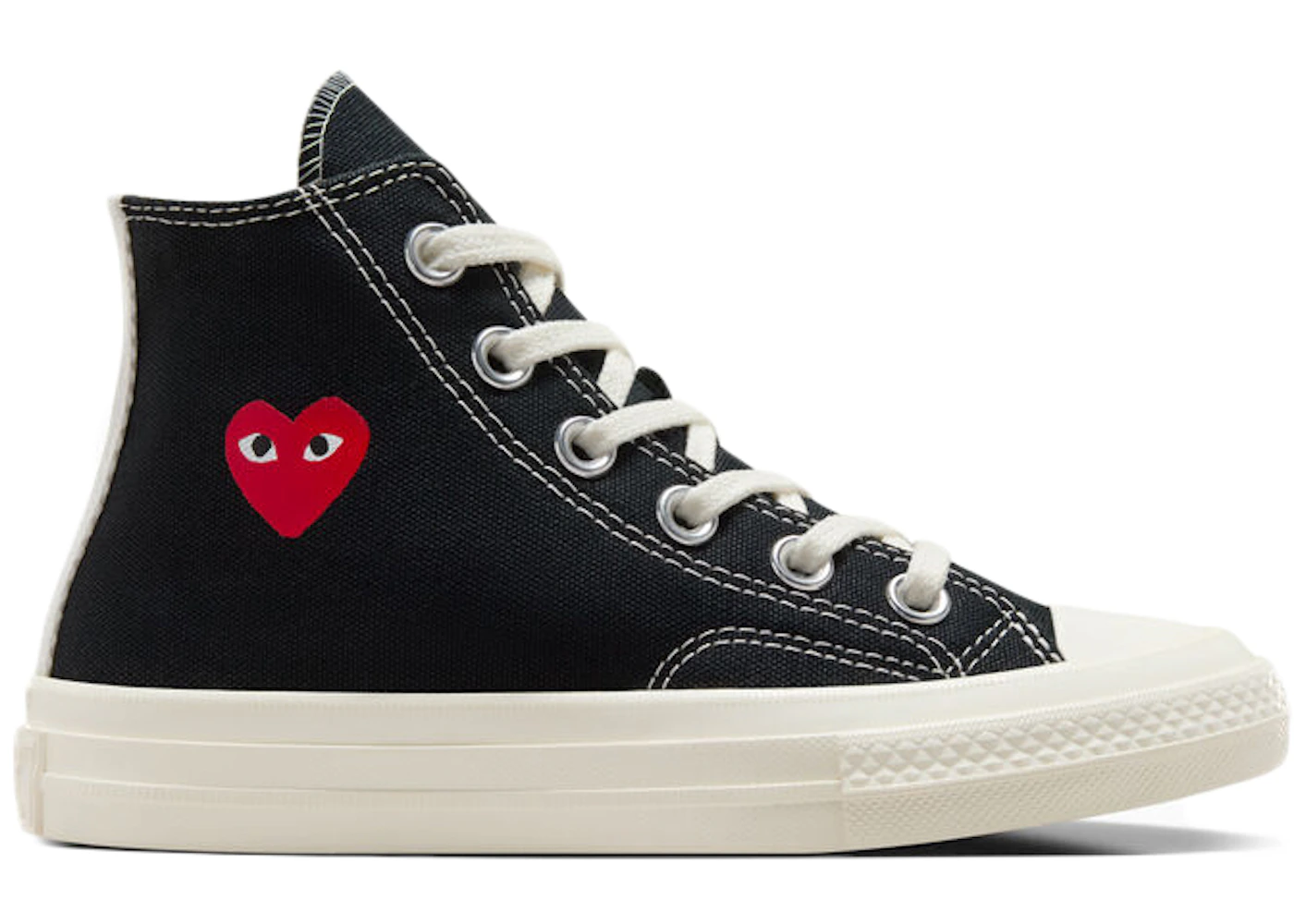 Converse Shoes Black Converse High Top Comme Des Garcons CDG PLAY