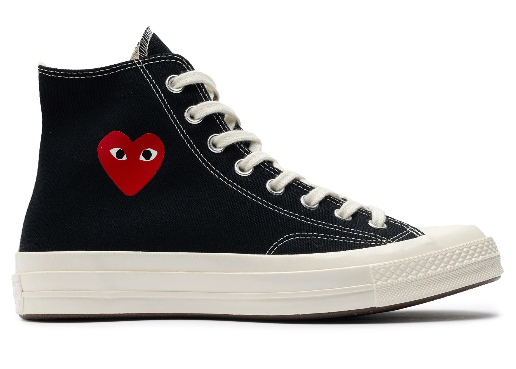 Converse Chuck Taylor All Star 70 Hi Comme des Garcons PLAY Single Heart  Black メンズ - A08801C - JP