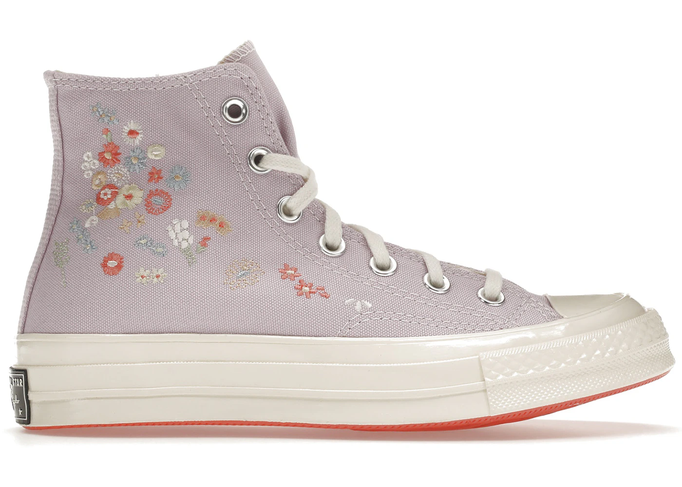 Converse Chuck Taylor All Star 70 Hi Bestickter geblümter blasser