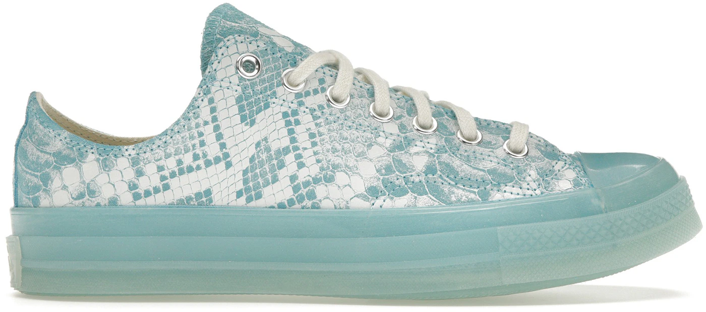 Converse x Golf Wang Chuck Taylor All-Star 70 Ox Python Blue sneakers -  ShopStyle