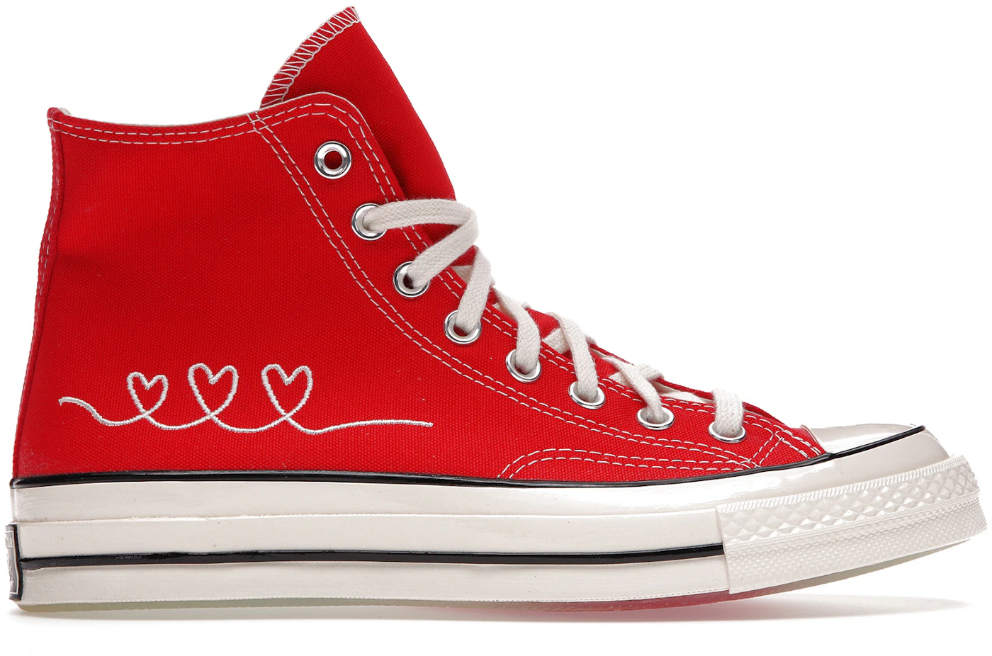 Converse Chuck Taylor All-Star Hi Made With Red Men's - 171117C - US