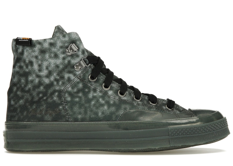 Pre-owned Converse Men's Chuck Taylor All Star 70 Hi Marquis Patta Sneakers In Black/mineral Grey/rosin
