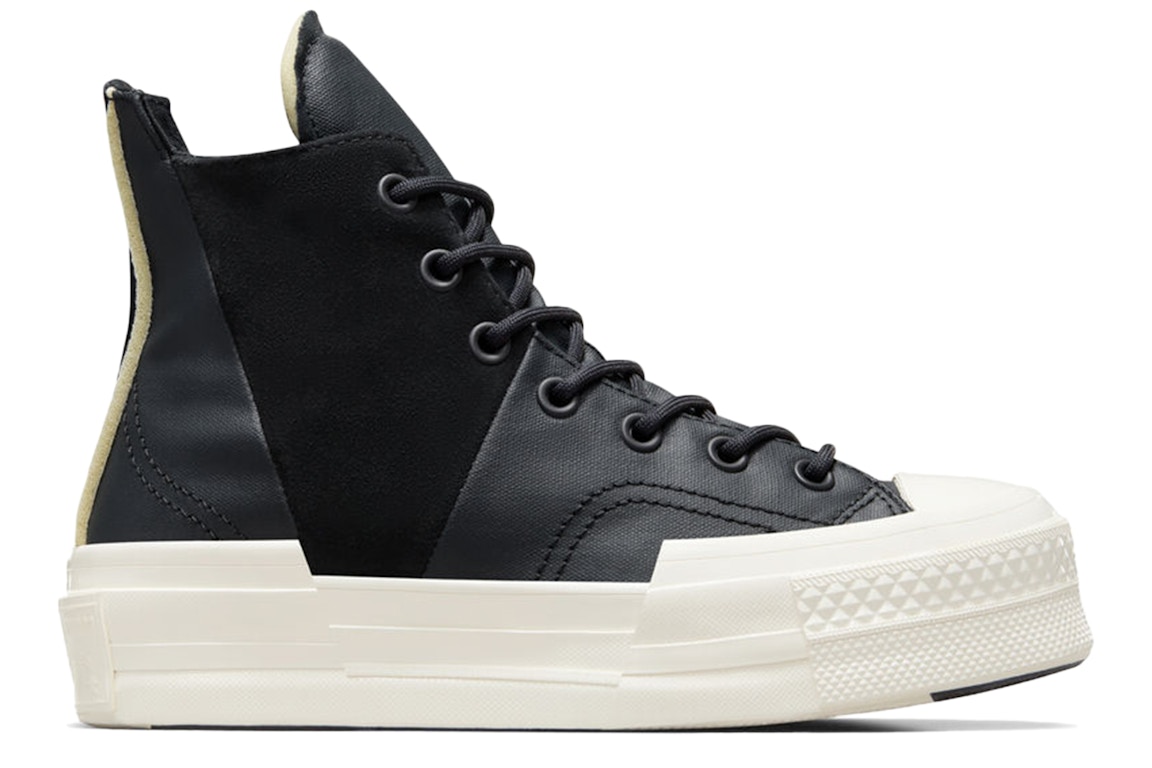 Pre-owned Converse Chuck Taylor All Star 70 Hi Plus Black Egret In Black/egret/black