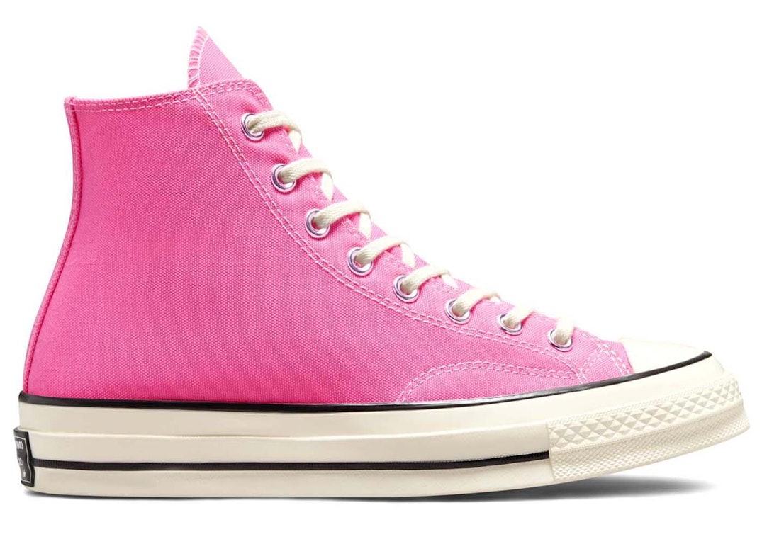 Pre-owned Converse Chuck Taylor All-star 70 Hi Recycled Canvas Pink In Pink/egret
