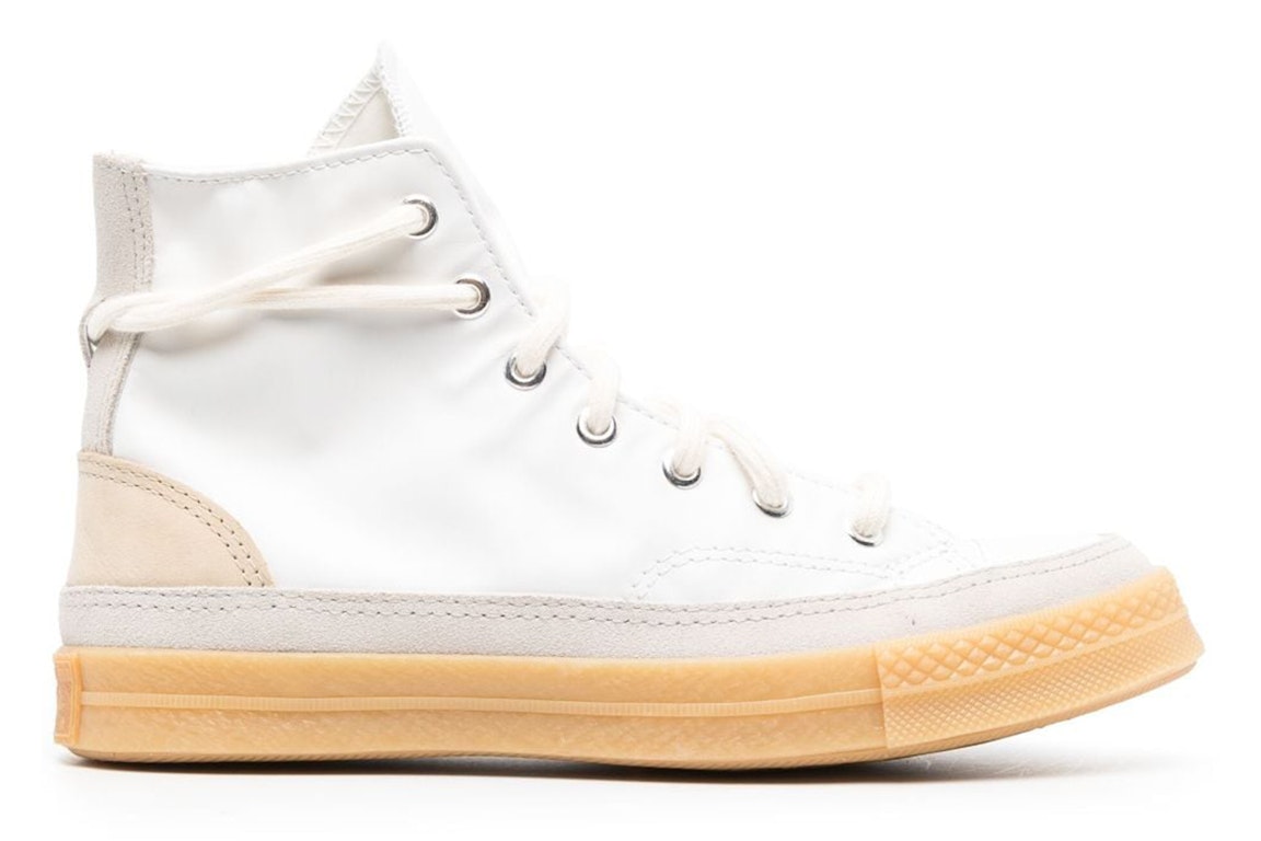 Pre-owned Converse Chuck Taylor All Star 70 Hi South Of Houston In White/sunlight/pale Putty