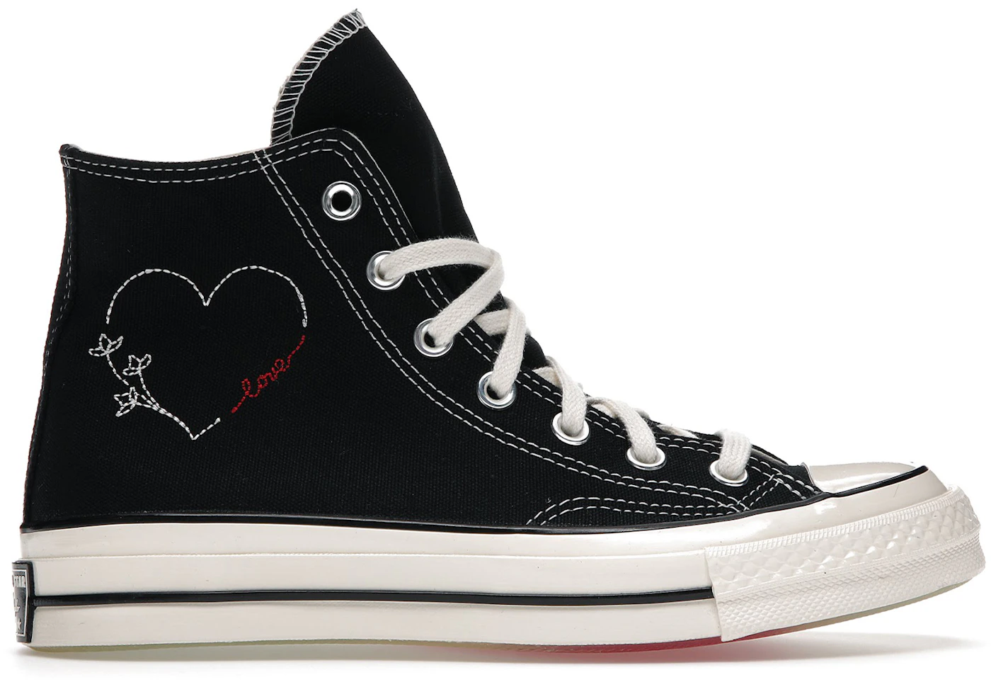 Converse Chuck Taylor All-Star Hearts Valentine's Day Vintage
