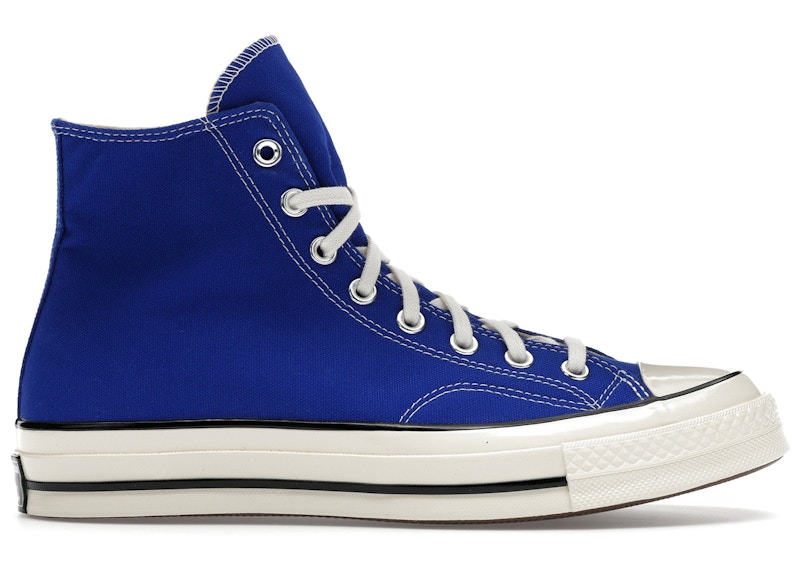 Men's Converse Chuck Taylor All Star 70 Hi Vintage Canvas Sneakers in Nice Blue/Black/Egret